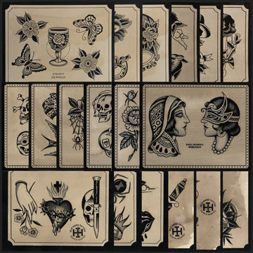 Walk-In Tattoo Flash Set