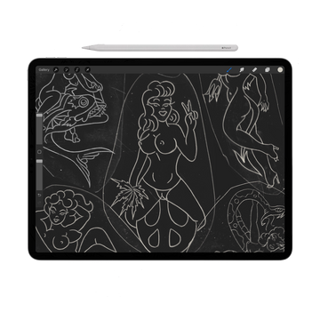 Procreate Tattoo Stamp | Picture Machine Acetates