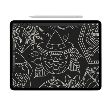 Procreate Tattoo Stamp | Halloween